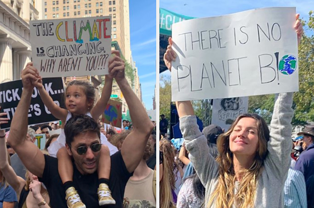 Celebrities Here’s How Celebrities Are Taking Part In The Climate Strike